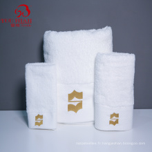 Bonne absorbant Hôtel 5 étoiles de haute qualité 100% serviettes blanches en coton